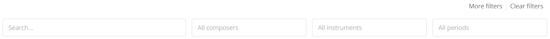 Filters in Musopen.org Filters in Musopen.org